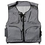 マック ナインパック メッシュベスト AS-9000 ミックスグレー M