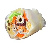 花由 エレガントブーケ ソープフラワー ガーベラオレンジ