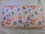 長座布団【ツムツム（ピンク）】60ｘ110ｃｍ（沖縄不可）ごろ寝ふとん ロングクッション　ディズニーキャラクター ベビー敷き布団　ジュニア