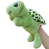 Remeehi ハンドパペット　口動ける　動物 手 人形 アニマル ハンド パペット 幼児 情操 教育 親子 おもちゃ 知育 人形劇 小道具　物語　かめ