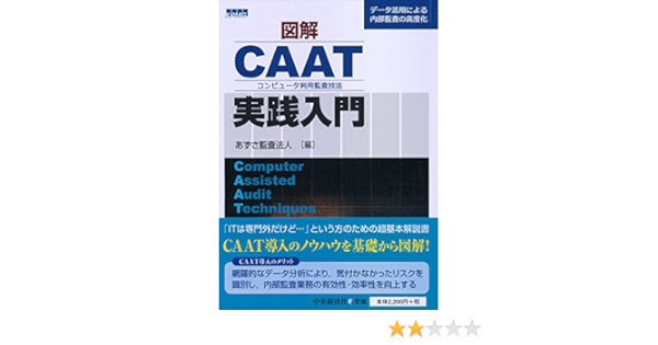 図解 Caat実践入門 あずさ監査法人 本 通販 Amazon