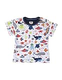 Hatley ハットレイ 男の子 くじらと仲間たち・ベビーTシャツ 72cm ~ 75cm 、9-12M(72-74cm) マルチカラー 綿100% TSWOCWH471