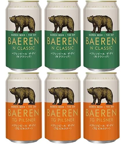 Amazon.co.jp: ベアレン つなぐビール 350ml缶 (6本) : 食品・飲料・お酒