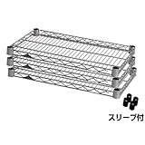 ルミナス 25mm/スチール棚(幅61Ｘ奥35.5cm)[スリーブ付] 3枚 SHL6035SL2-3 [ホーム&キッチン]