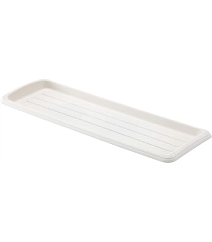 Amazon | グリーンパル プランター目皿付 ホワイト D-650 | 受皿