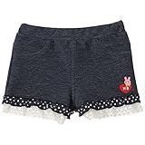 ミキハウス ホットビスケッツ(MIKIHOUSE HOT BISCUITS) キャビットちゃん ドットフリル&レース付きショートパンツ (80cm・90cm・100cm・110cm・120cm) 80