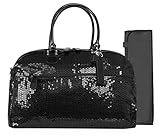 Trumpette Schleppbags Diaper Bag in Black Sequin, Large by Trumpette