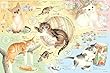 1000ピース ジグソーパズル 猫町ナーゴの仲間たち（50x75cm）