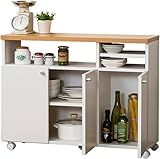 カウンターワゴン 90cm幅 収納量抜群 安心の国産品質 間仕切り 食器収納 キッチン収納 ワゴン