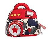 Metoo Kidバックパック,ベビーボーイズGirls幼児PreスクールバックパックChildrenバックパックバッグ 15 x 4.3 x 12.6 inches レッド MDYUZ