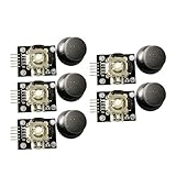 IPOTCH 5点セット　ジョイスティックモジュール　XY二軸 　Arduino PS2対応