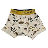 （オーシャンアンドグラウンド）Ocean＆Ground ボクサーパンツ アニマルパレード ANIMAL PARADE男の子/下着/肌着 130 マスタード