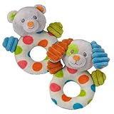 Confetti Ring Rattles - 5" - Mary Meyer Baby by Mary Meyer [並行輸入品]