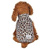 レンコス（Lemcos）犬の服 可愛いジーパン 秋冬服 フード付き ドッグウェア可愛い ストライプ ペット犬服Ｔシャツ ドット小型犬 中型犬 猫用 洋服 タンクトップ 春夏秋服 2色6サイズ選択可能