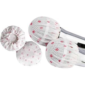 100個入り マイクロフォンカバー 風防 雑音防止 マイクカバー 抗菌 不織布 カラオケ用