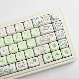 パンダテーマ昇華キーキャップ、MOAプロファイル、PBTマテリアル、60%、68、75%、84、98、104メカニカルキーボード设备と互换性が、140キー