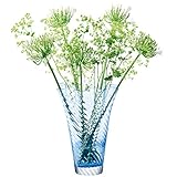 LSA (エルエスエー)G344-35-244 シフォン フラワーベース (花器) 大 ブルー 高さ35cm