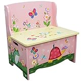 Fantasy Fields - Magic Garden Thematic Kids Storage Bench | Imagination Inspiring Hand Crafted & Han