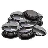 Mag(マグエックス) 掲示・メモ留め用 マグネットカラーボタン 徳用 Φ40mm 黒 12個入 MFCB-40-12P-K