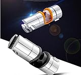 amzmonnsuta　スライド シャワー フック　差し替え　調節 可能 　シャワーホルダー　バスルーム用品　19-25mm対応 クロームメッキ