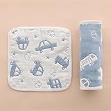 抱っこひも用（よだれカバー）　よだれパッド 8重ガーゼ 無添加 100％綿 2set販売（2枚×2set）になります C