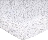 Pehr Designs Dot Crib Sheet Light Pink by Pehr Designs