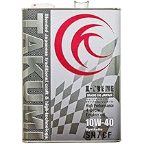 Amazon | TAKUMIモーターオイル エンジンオイル 10W-40 4L 4輪ガソリン