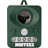 NOSTEEZ 動物撃退器 防水 超音波 ソーラー式 害獣撃退器 日本語説明書 保証付き 庭ガード
