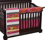 Cotton Tale Designs Tula Front Crib Rail Cover Up Set by Cotton Tale Designs