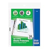 BAZIC Top Loading Sheet Protectors (20/Pack) (Case of 36) [並行輸入品]