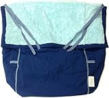 ロスク【日本正規代理店】 ベビーカー 抱っこひも キャリアー パウチ アクア×ネイビー ROSK-WPCH02N