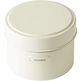 竹中 ランチボックス HANGO LUNCH ラウンド 電子レンジ対応 アイボリー 上段280ml 下段320ml T-96437