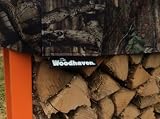 Woodhaven 12 '薪ラック&標準カバー – ブラック