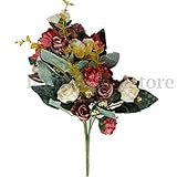 Generic Artificial Silk Flower Party Home Wedding Bridal Garden Decorating Bouquet Craft