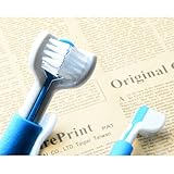 Dagly（TM）の新ペット犬双頭口腔衛生ケア歯ブラシクリーニングマッサージブラシ