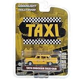 グリーンライト 1/64 チェッカー タクシー キャブ Greenlight Checker Taxi #804 Sunshine Cab Company ミニカー [並行輸入品]