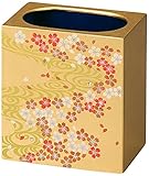 山中塗 箔工芸 フリー スタンド 桜川 M16490-9