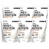 WINZONE（ウィンゾーン）ホエイ プロテイン パーフェクトチョイス 6kg（1kg×6袋）ナチュラルミルク (プレーン) 国内製造 11種ビタミン 4種ミネラル whey protein 100 モンドセレクション最高金賞 日本新薬