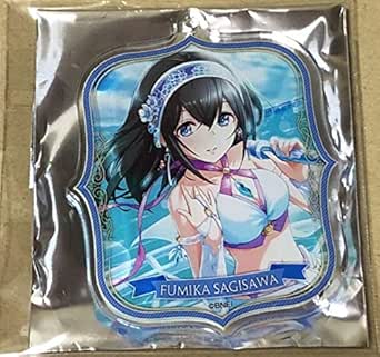 Amazon アイドルマスターシンデレラガールズ 東急ハンズ アクリルキーホルダー 鷺沢文香 ノーマル デレマス アニメ 萌えグッズ 通販