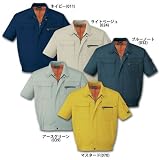 (ジチョウドウ)Jichodo 46210 半袖ブルゾン(春夏用) M 32：ブルーノート [ウェア&シューズ]