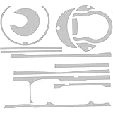 Amazon 2929works 17カルカッタコンクエストbfs用 カスタムデカール 鎧 Yoroi キズ防止 傷保護 ベイトリールカスタム クリア 右ハンドル用 2929works ベイトリールパーツ