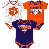 (ジェン2) Gen 2 NCAA 新生児用 ロンパース3枚セット 24 Months オレンジ