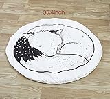 狐 プレイマット ベビー ベビージム カーペット 遊びマット 赤ちゃん ギフト