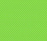 SheetWorld Round Crib Sheets - Primary Pindots Green Woven - Made In USA by sheetworld
