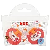 NUK Happy Days Silicone Soothers Size 2 (2 per pack) Nukハッピーデイズシリコーンおしゃぶりサイズ2 （パックあたり2 ）
