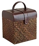 サンワ L&amp;P コスメボックス ブラウン 6210-0057