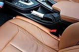 Mercury 車 シート 隙間 クッション 落下 防止 2本 セット ( ブラウン )