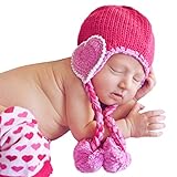 Huggalugs HAT ベビー・ガールズ カラー: ピンク