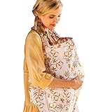 授乳 ケープ お包み ナーシング カバー 人気 ストール 外出 便利 (フラワー1色)