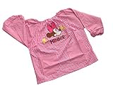 選べる４タイプ Disney ディズニー 子供 幼稚園 保育園 キッズ 用 スモック 刺繍 アップリケ 付き エプロン ミニー カーズ デイジー トイストーリー 100 / 110 / 120 / 1